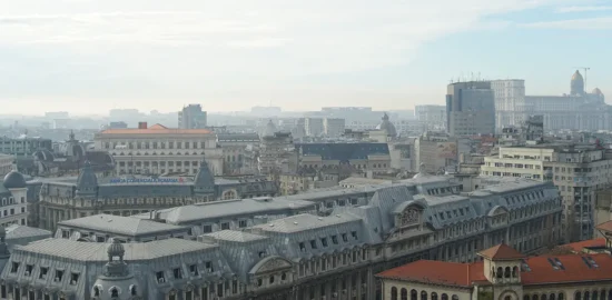 Bucharest - view from grand hotel