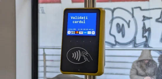 Bucharest - pay for public transport new